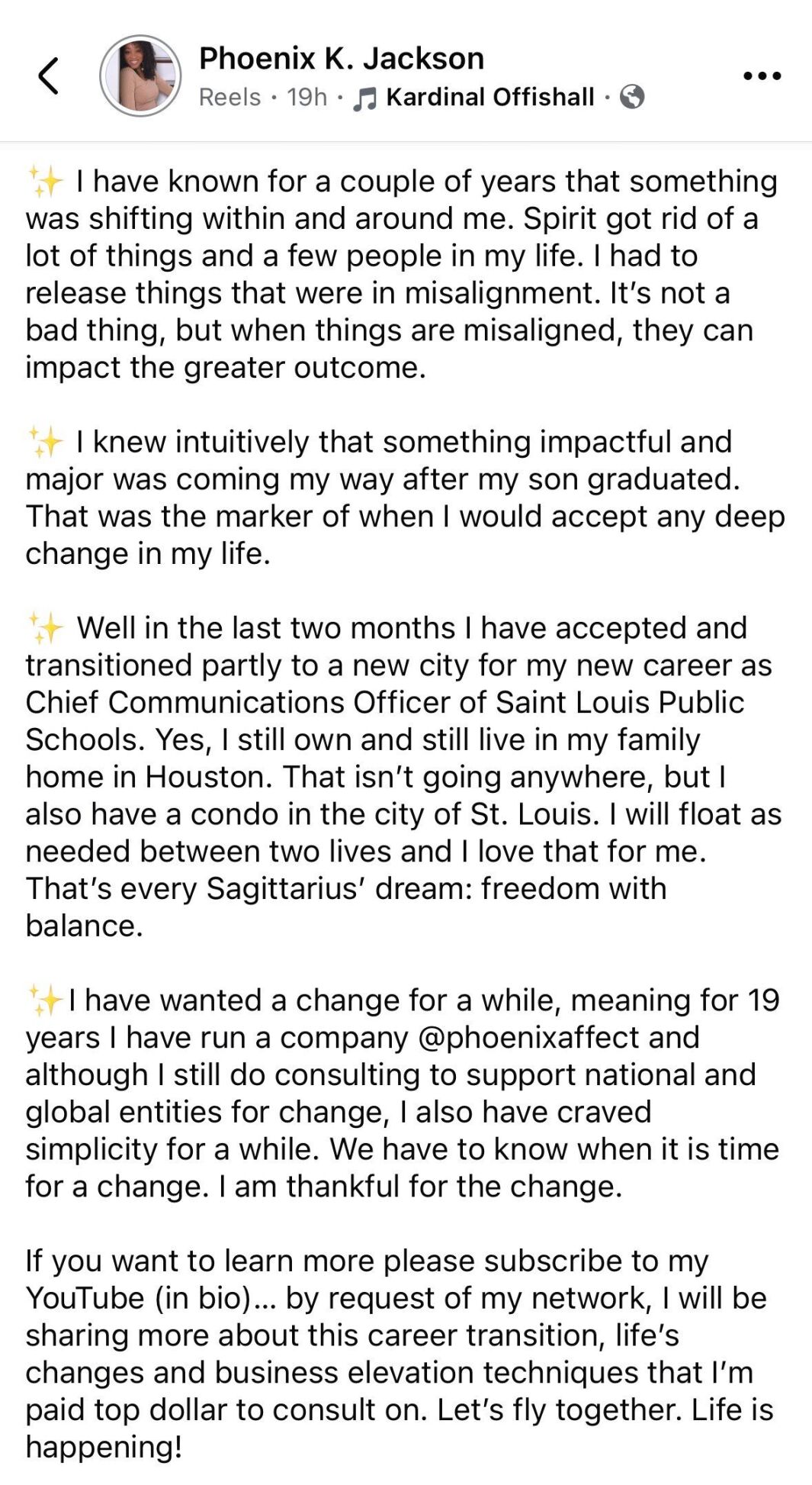 Phoenix Jackson, SLPS chief communications officer